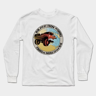 Beach racing Long Sleeve T-Shirt